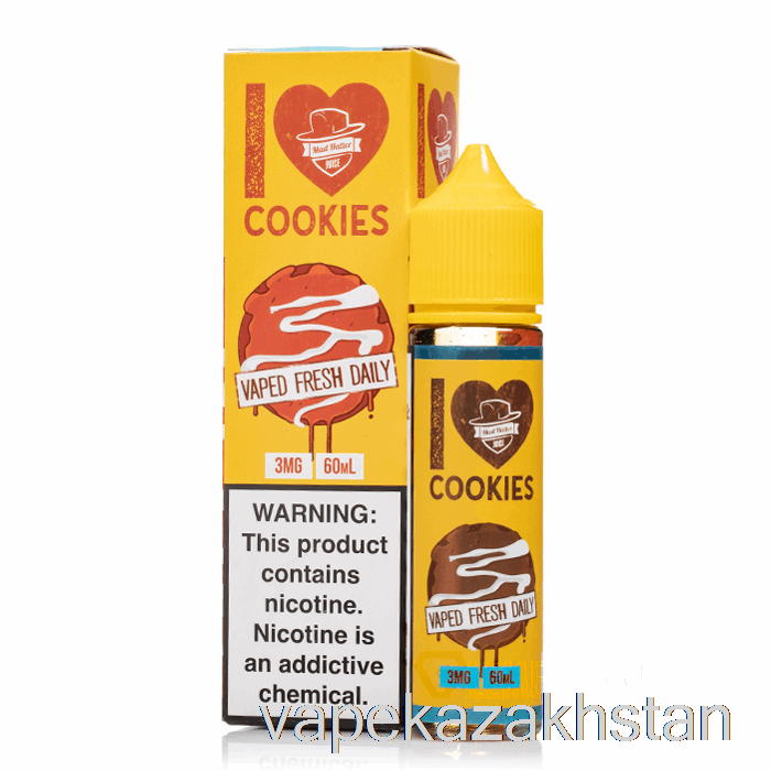 Vape Disposable I Love Cookies - Mad Hatter Juice - 60mL 0mg